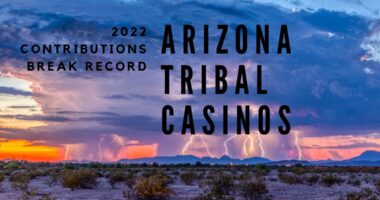 Tribal casinos in Arizona gave a record breaking amount of revenue back to the state