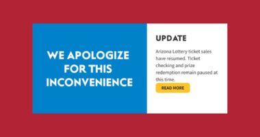 arizona lottery screenshot